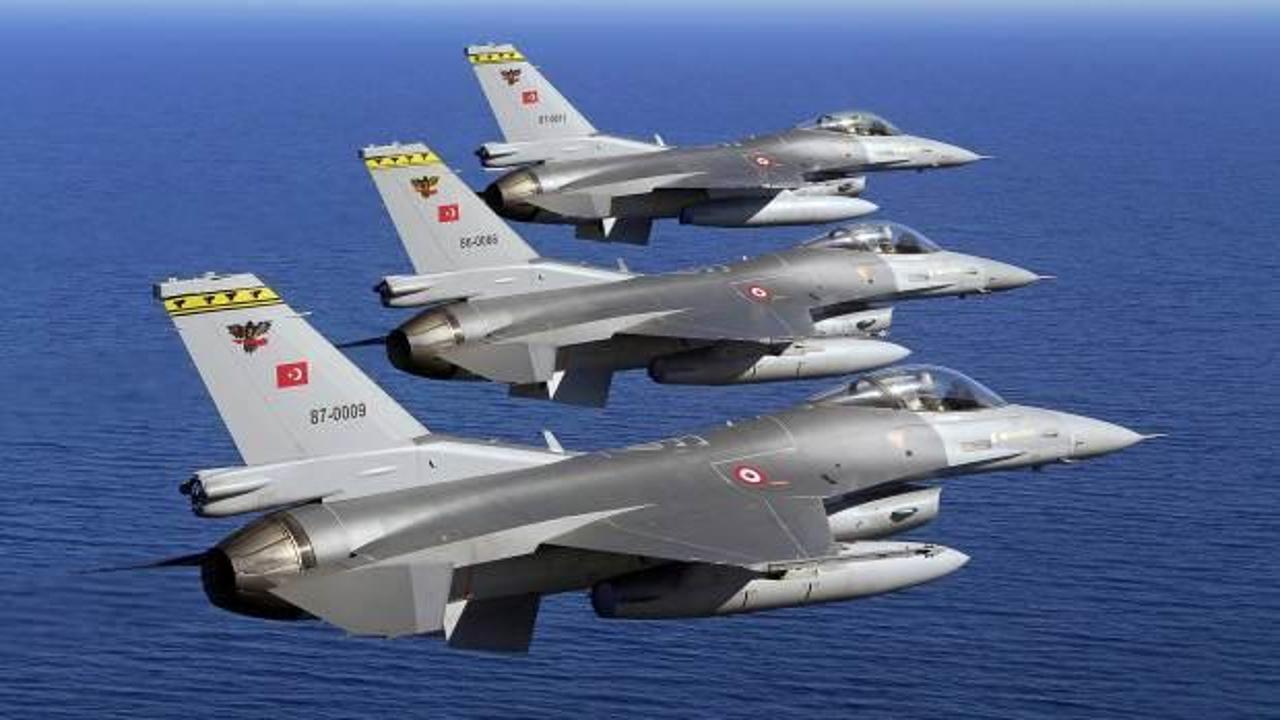 Türk F-16'ları Yunanistan yolcusu