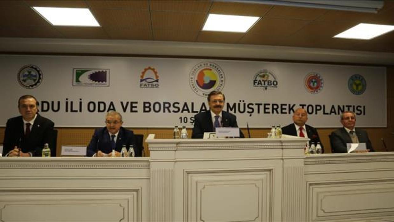 TOBB Başkanı Hisarcıklıoğlu: Sanayi pandemi öncesi dönemi yakaladı