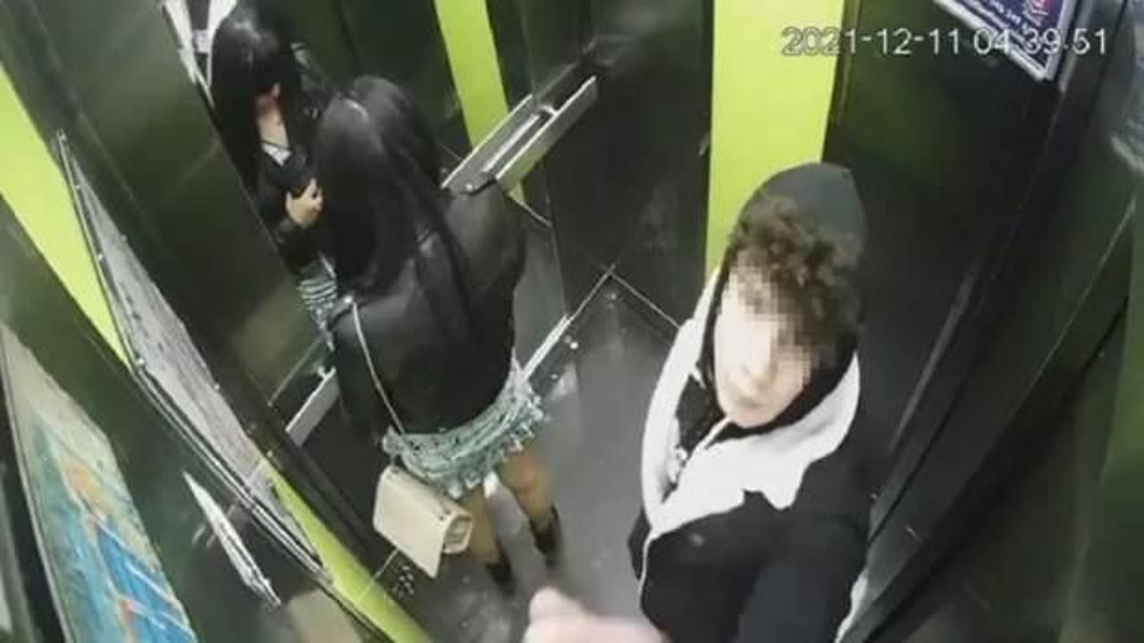 Asansör sapığının ilk celsede cezası kesildi!