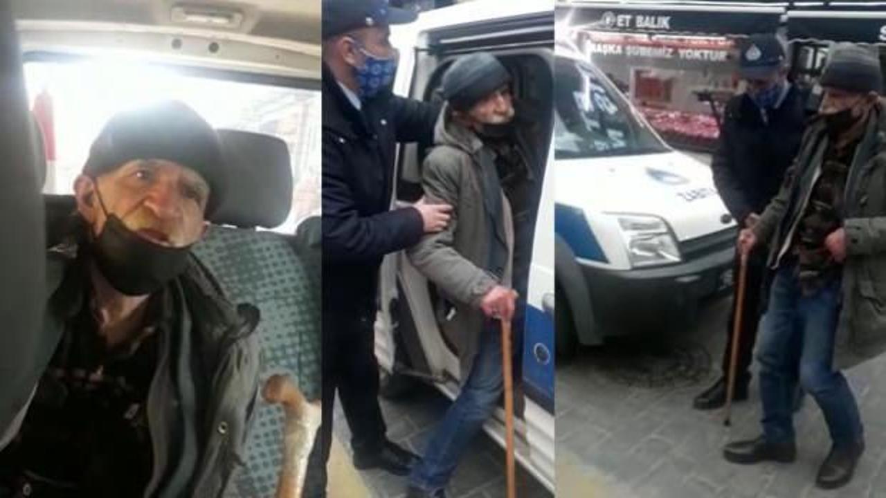 Bursa’da yaşlı adam fenalaşınca zabıta ekipleri yardıma koştu 