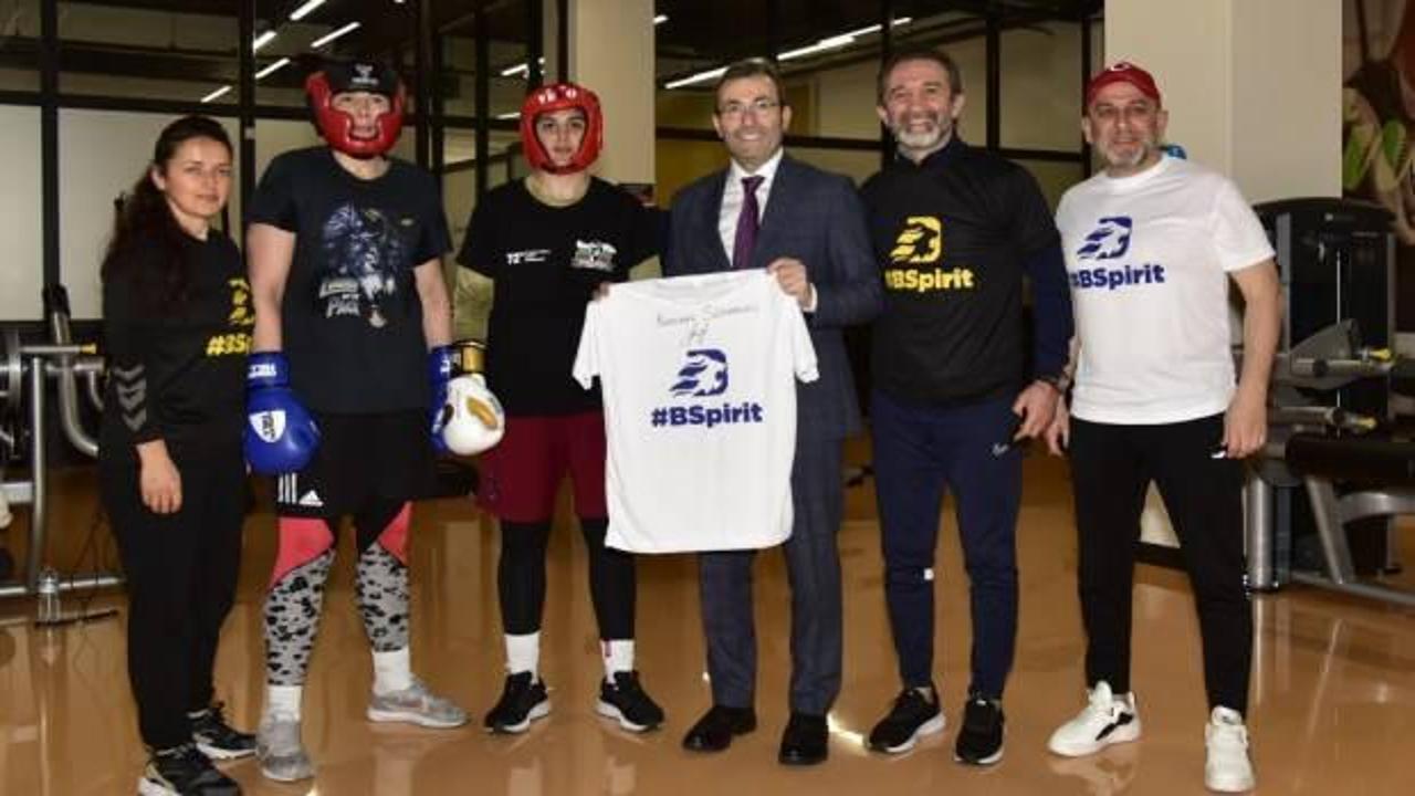 Busenaz S&uuml;rmeneli: İnşallah nice sporcular da buradan &ccedil;ıkar