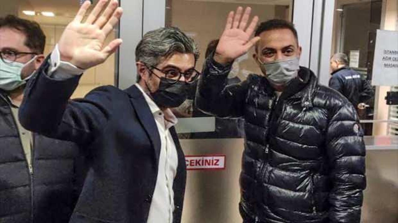 Cezaları onanan gazeteci Barış Pehlivan ve Murat Ağırel tahliye edildi