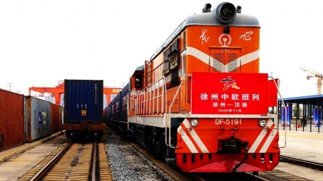 Çin ile Almanya’yı bağlayacak yeni demiryolunda ilk sefer yapılacak