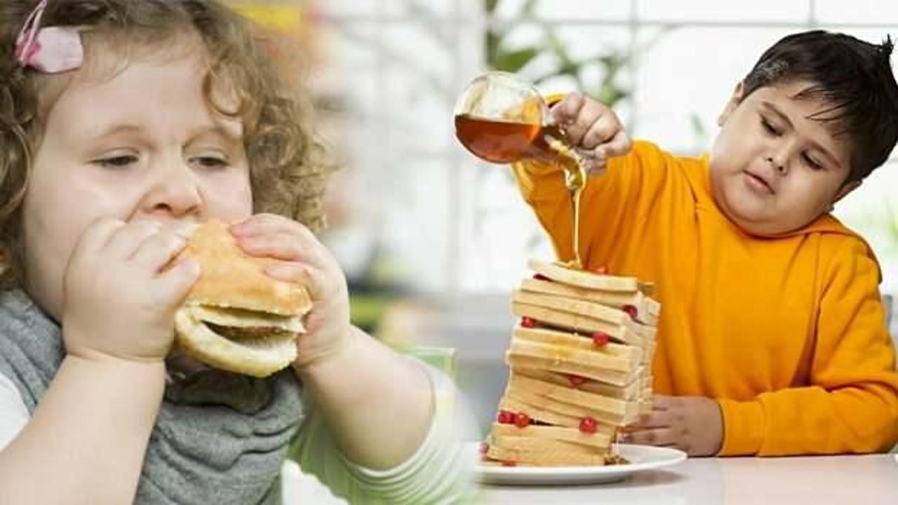 41 milyon çocuk tehlike altında! 5 yaş altı çocuklarda obezite tehlikesi