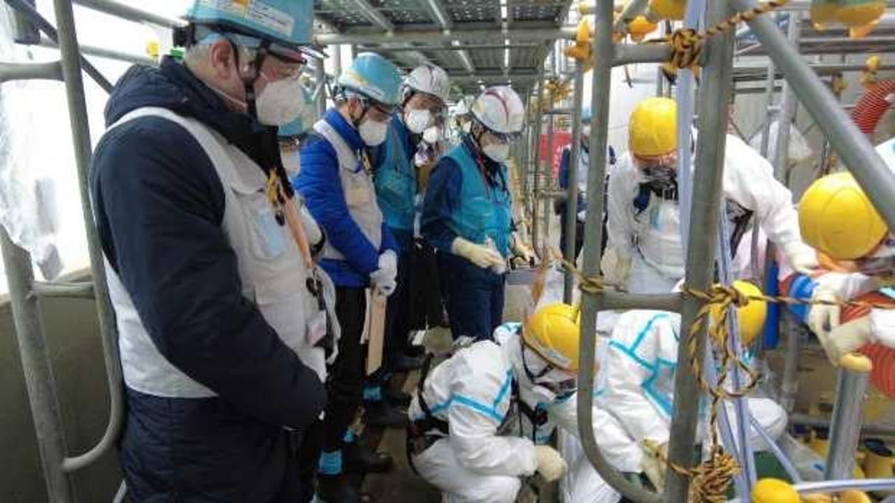 Nükleer uzmanları Fukuşima Santrali'ni denetledi