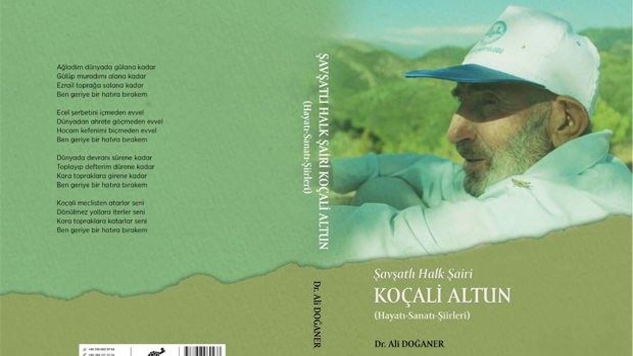 Dr. Ali Doğaner'in 'Şavşatlı halk şairi Koçali Altun' isimli kitabı çıktı