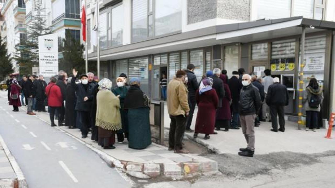 TMO’nun indirimli ürünlerine büyük ilgi