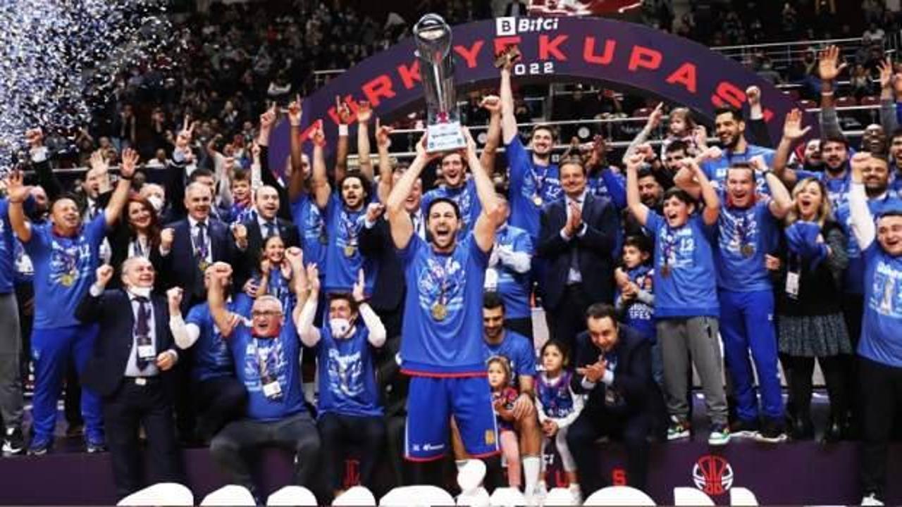 T&uuml;rkiye Kupası'nda şampiyon Anadolu Efes!