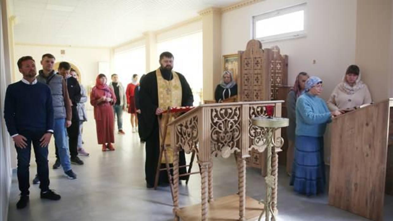 Alanya'da yaşayan Ortodokslar, Ukrayna ve Rusya için barış duası yaptı