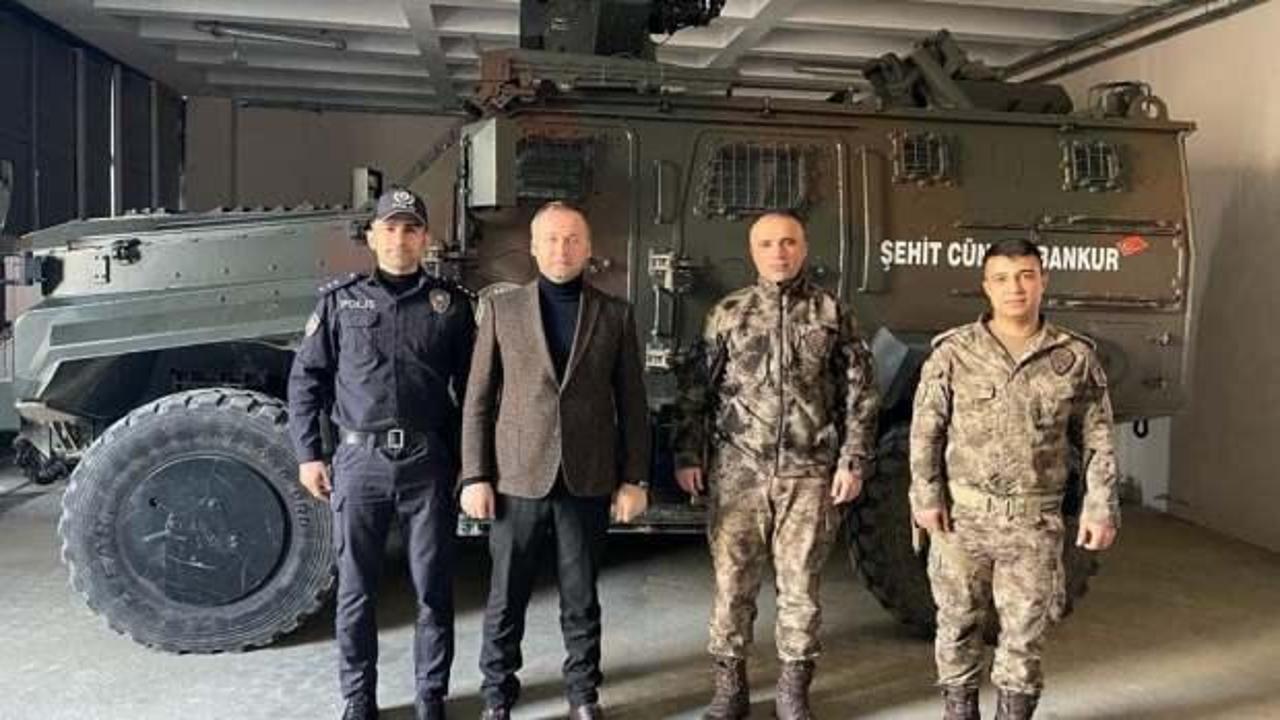Bitlis&rsquo;te &Ouml;zel Harek&acirc;t polislerine Kaymakam Yelek&rsquo;ten ziyaret