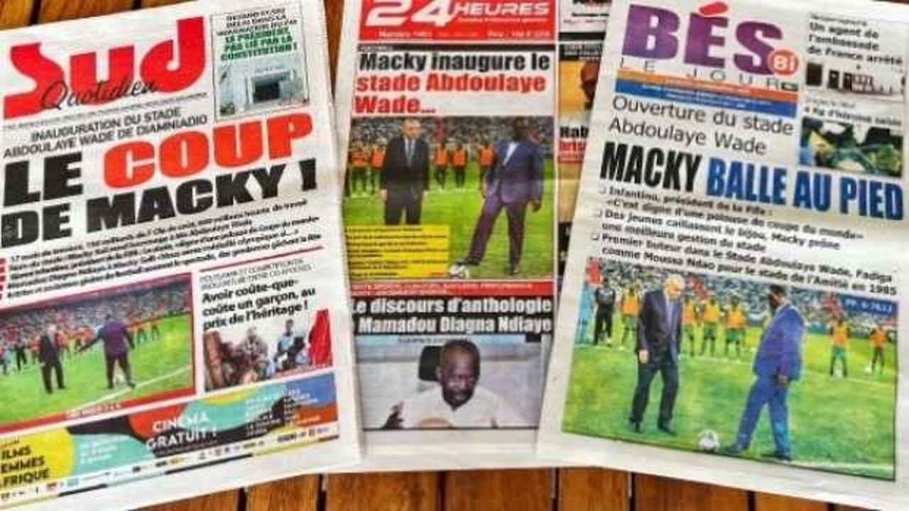 Cumhurbaşkanı Erdoğan'ın Senegal ziyareti manşetlerde