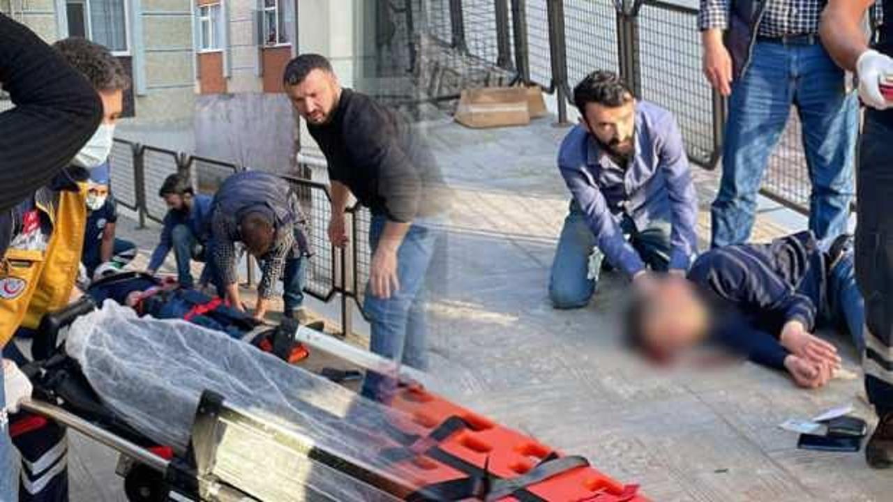 D&uuml;zce&rsquo;de feci &ouml;l&uuml;m! 4. kattan d&uuml;şen kişi hayatını kaybetti