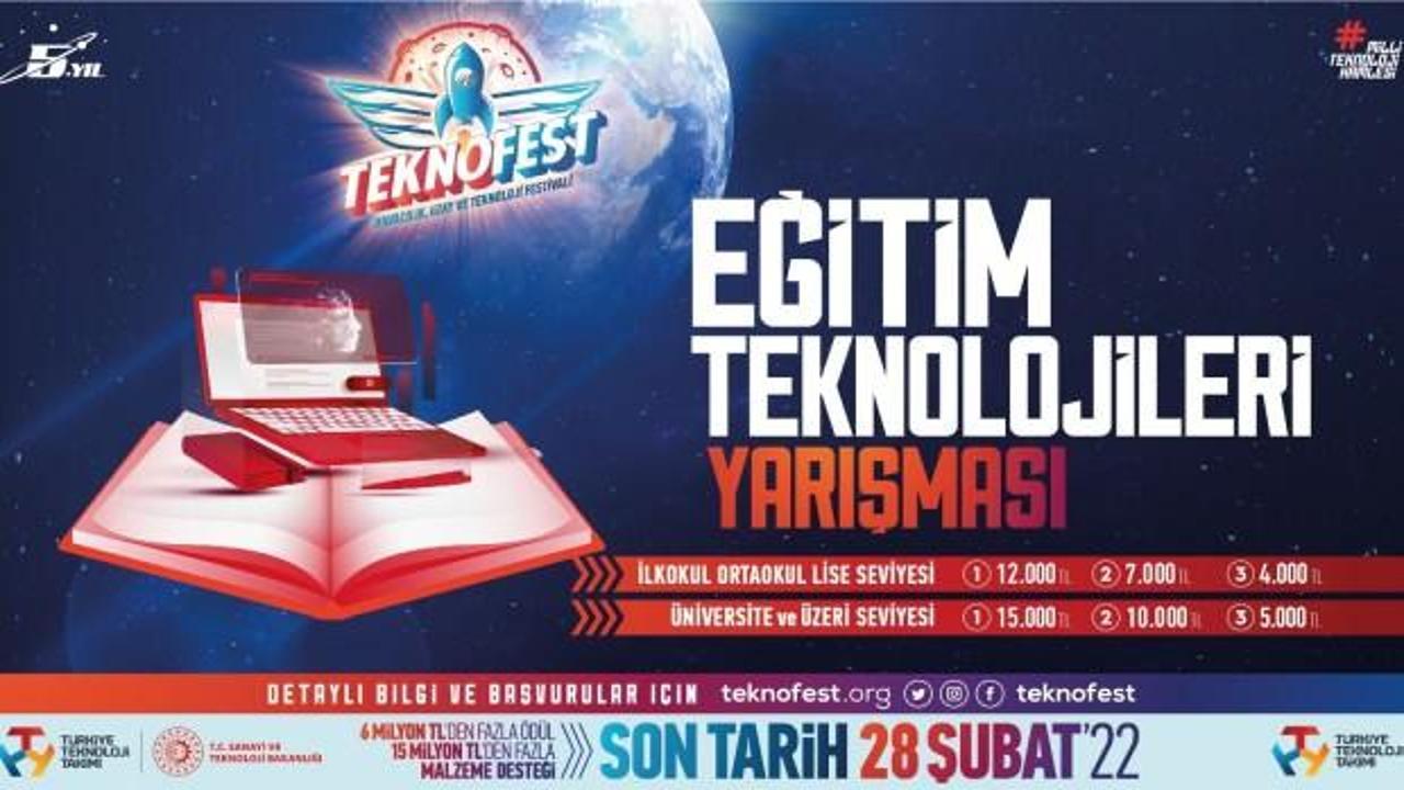 Eğitimde Gelecek TEKNOFEST Eğitim Teknolojileri Yarışması ile Şekillenecek