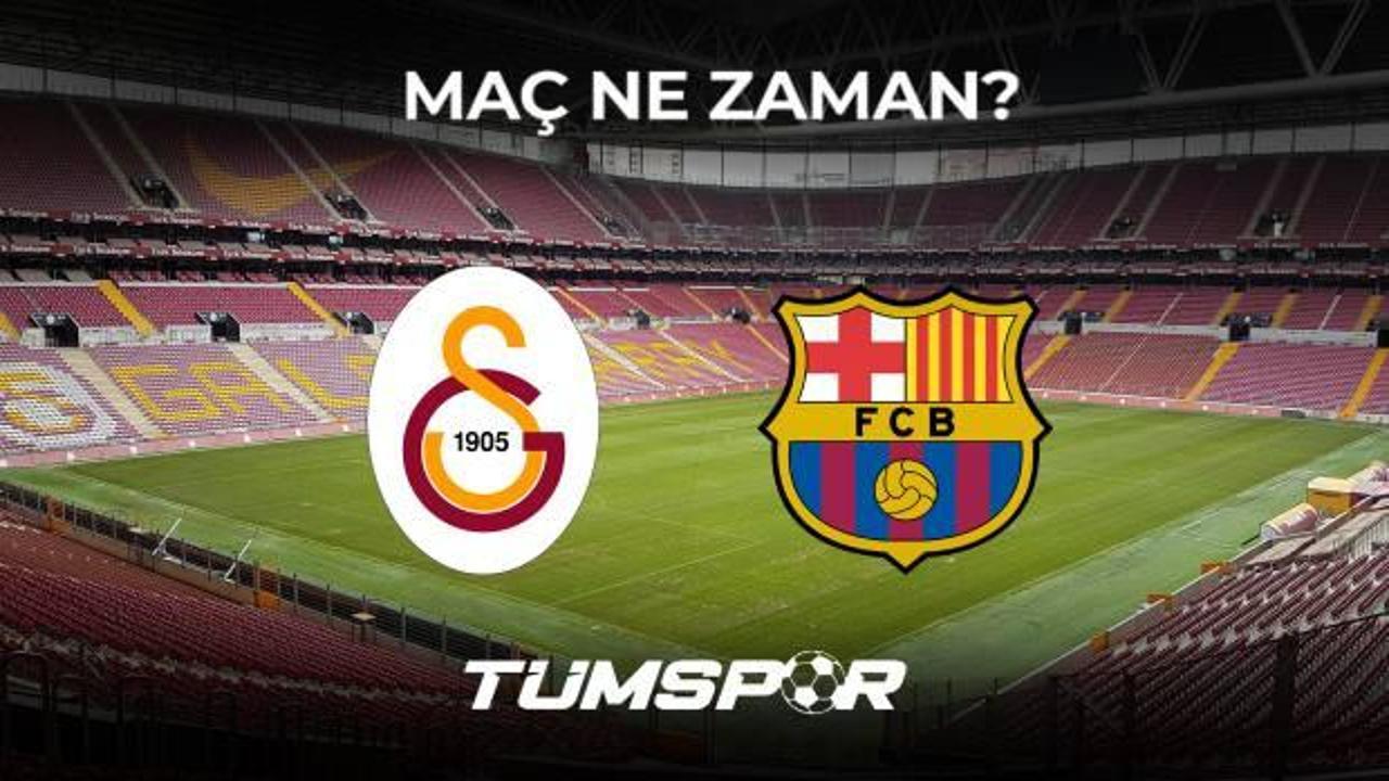 Galatasaray Barcelona maçı ne zaman? GS Barcelona hangi kanalda ve saat kaçta...