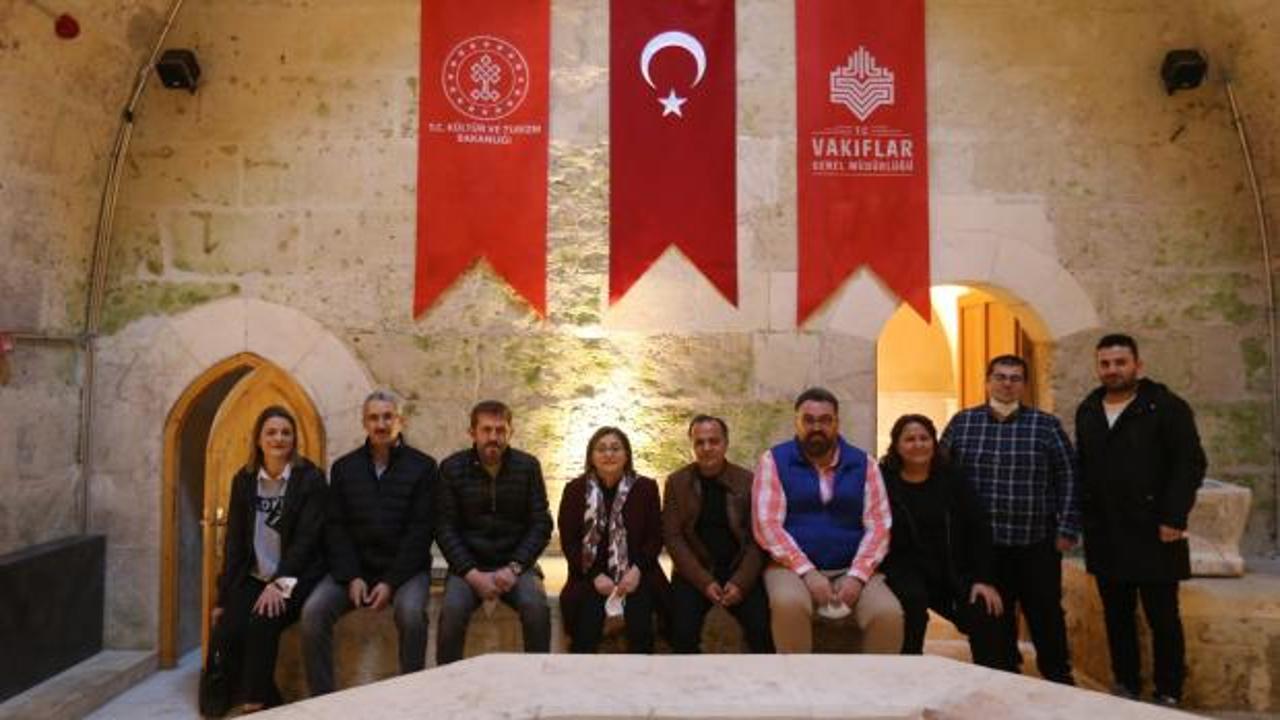 Gaziantep Büyükşehir, Tarihi Tabak Hamamı için düğmeye bastı