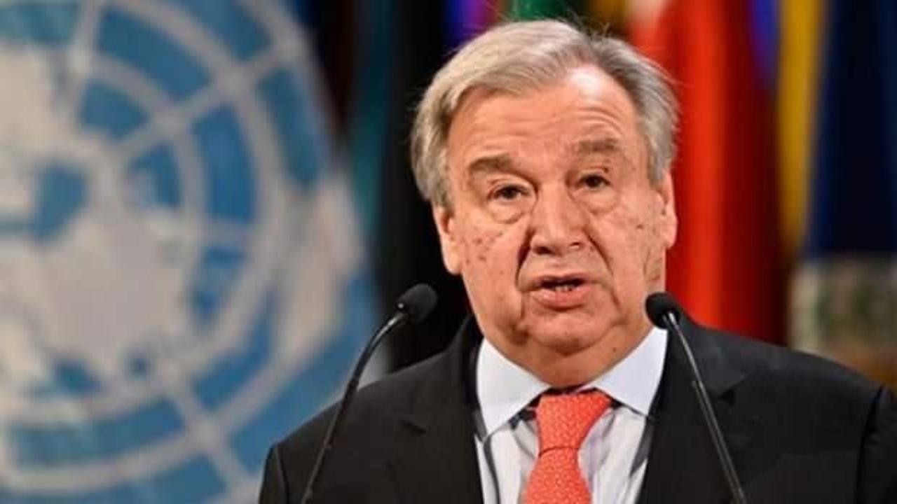 BM Genel Sekreteri Guterres: Verilen vaatler utanç dosyası 
