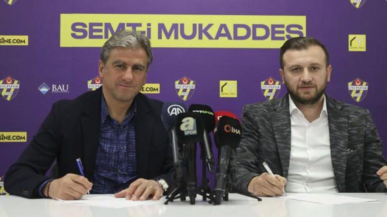 Hamzaoğlu imzayı attı! 'Hedef Süper Lig'e çıkarabilmek'