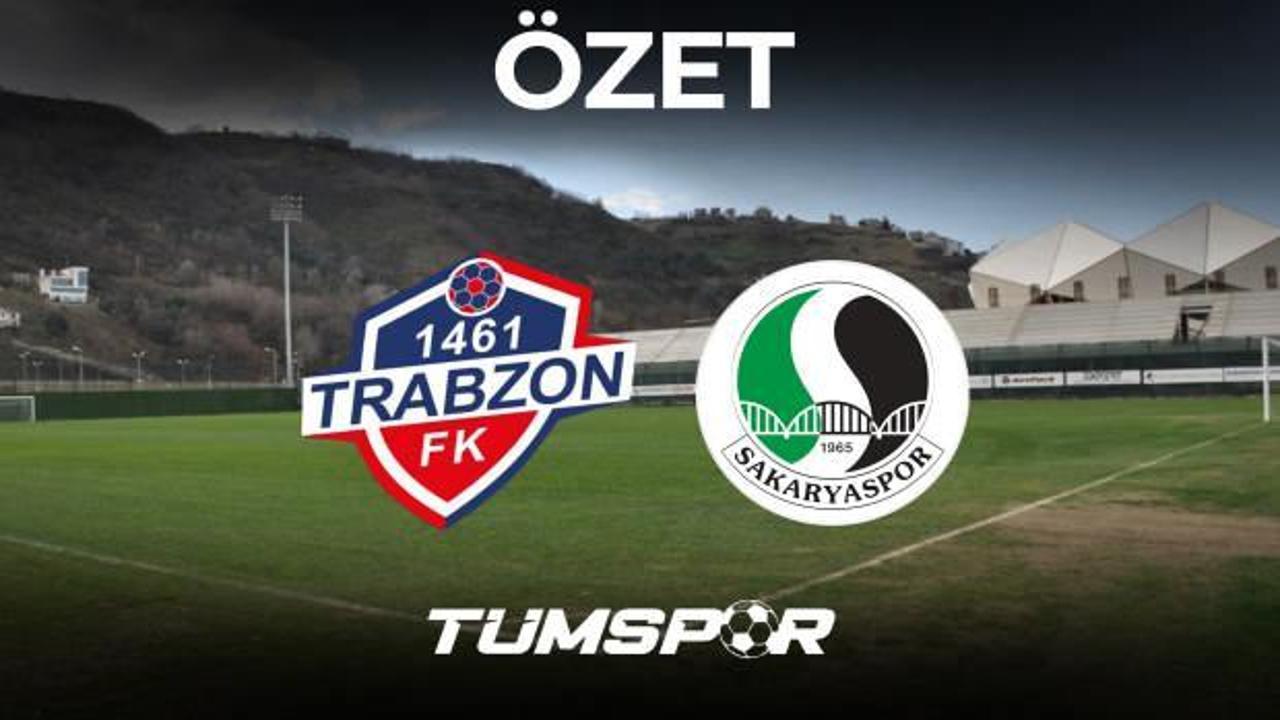 MAÇ ÖZETİ | 1461 Trabzon 0-1 Sakaryaspor 