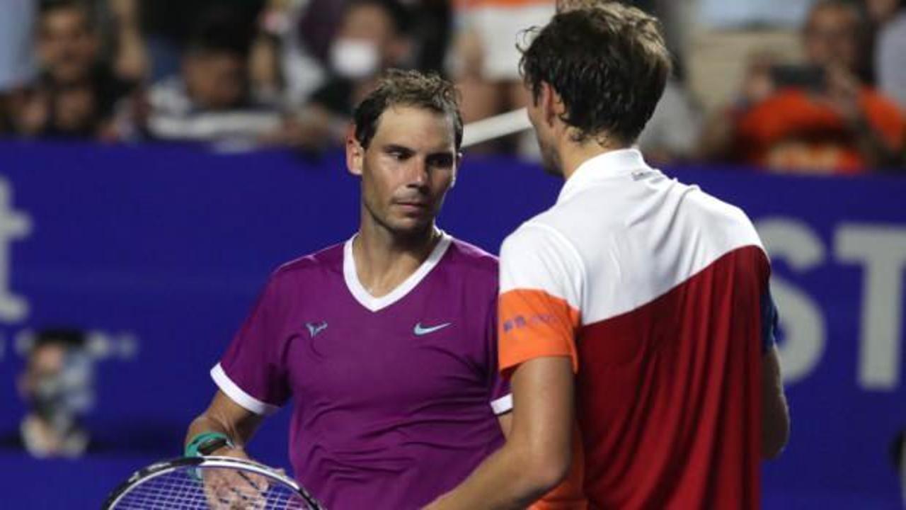 Medvedev'i yenen Nadal, Meksika Açık'ta finalde!