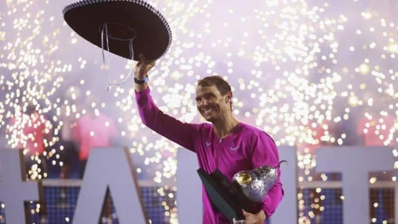 Meksika Açık’ta şampiyon Nadal