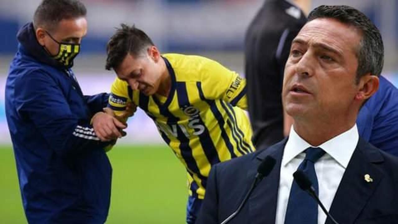 Mesut Özil neden oynamıyor? Takımdan ayrılacak mı? Fenerbahçe Başkanı Ali Koç…