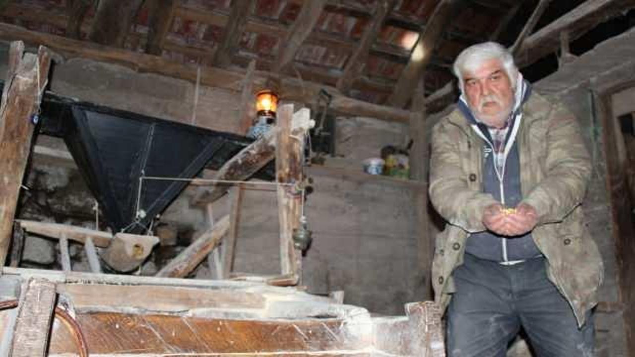 5 asırlık değirmende un &ouml;ğ&uuml;terek k&ouml;yl&uuml;lerin ihtiyacını karşılıyor