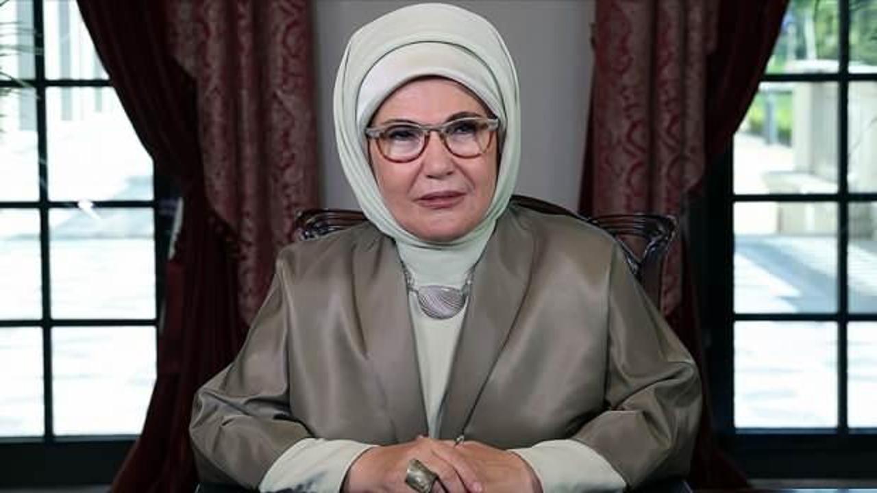 Emine Erdoğan'dan dayanışma ve barış mesajı