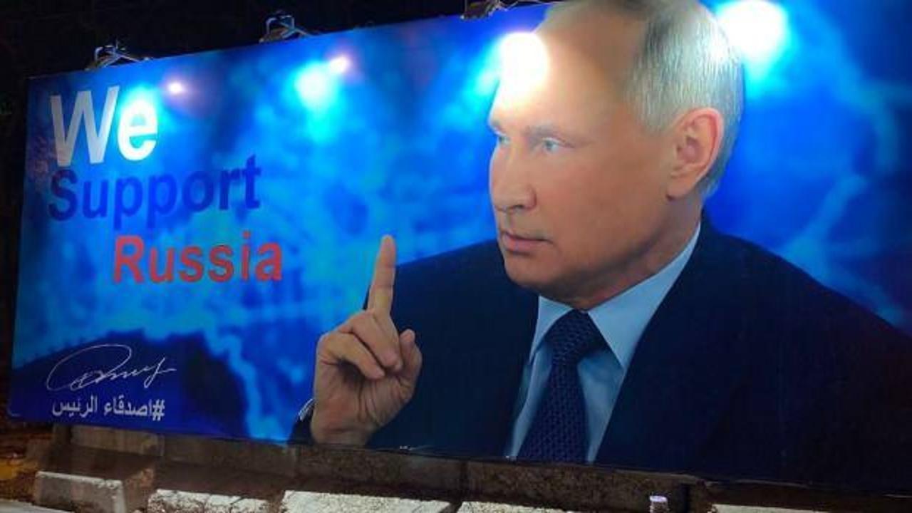 Bağdat'ta "dev Putin posteri" tartışmalara neden oldu
