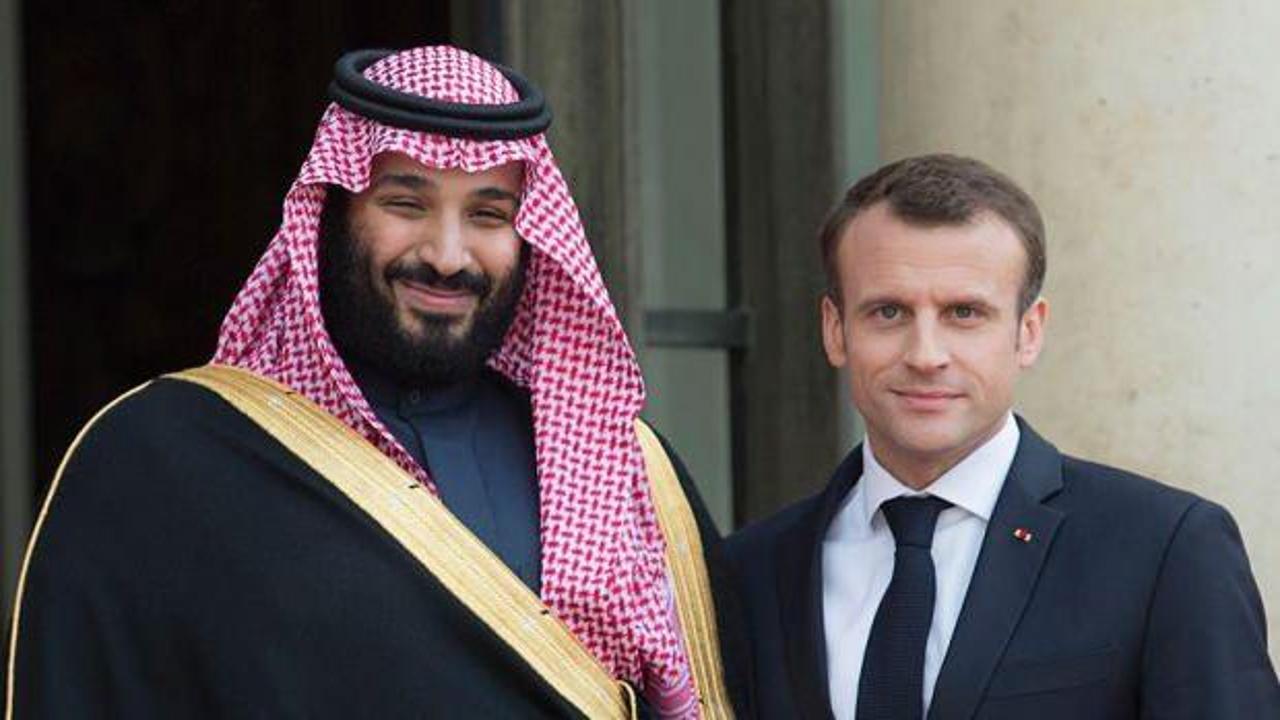 Prens Selman, Fransa Cumhurbaşkanı Macron ile görüştü