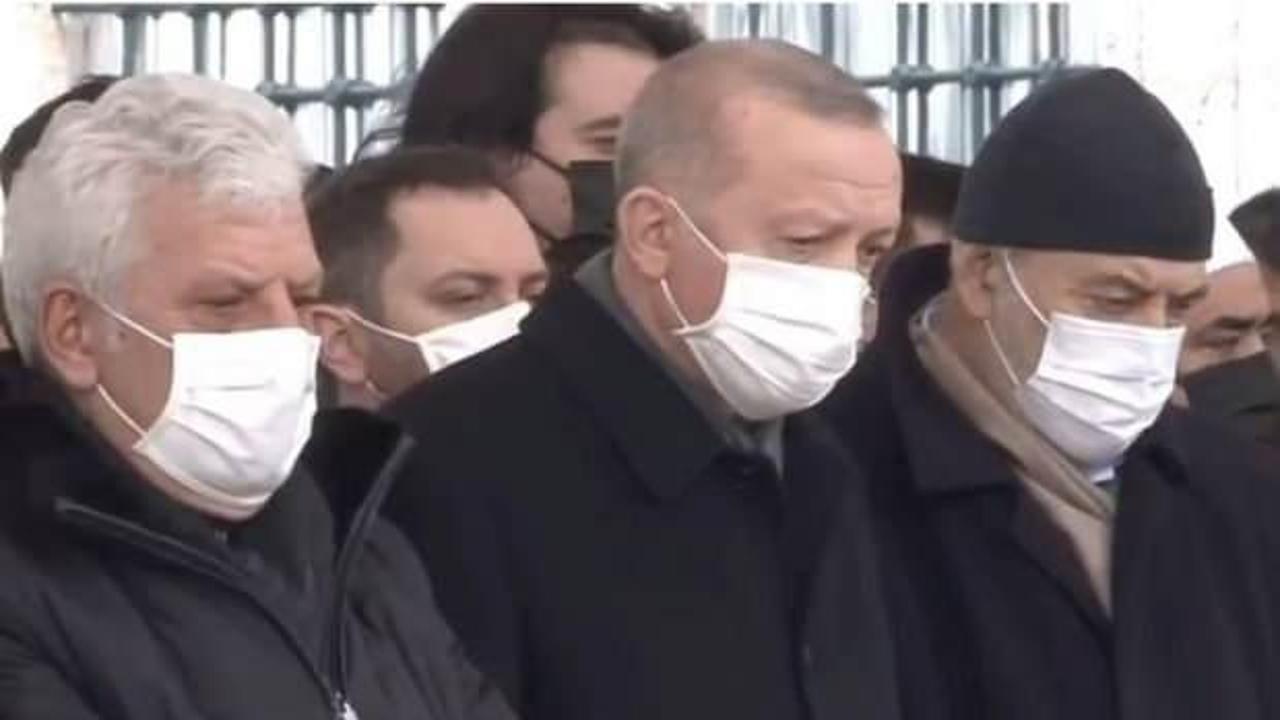 Son Dakika: Başkan Erdoğan, Halit &Ccedil;izmeci'nin cenaze t&ouml;renine katıldı