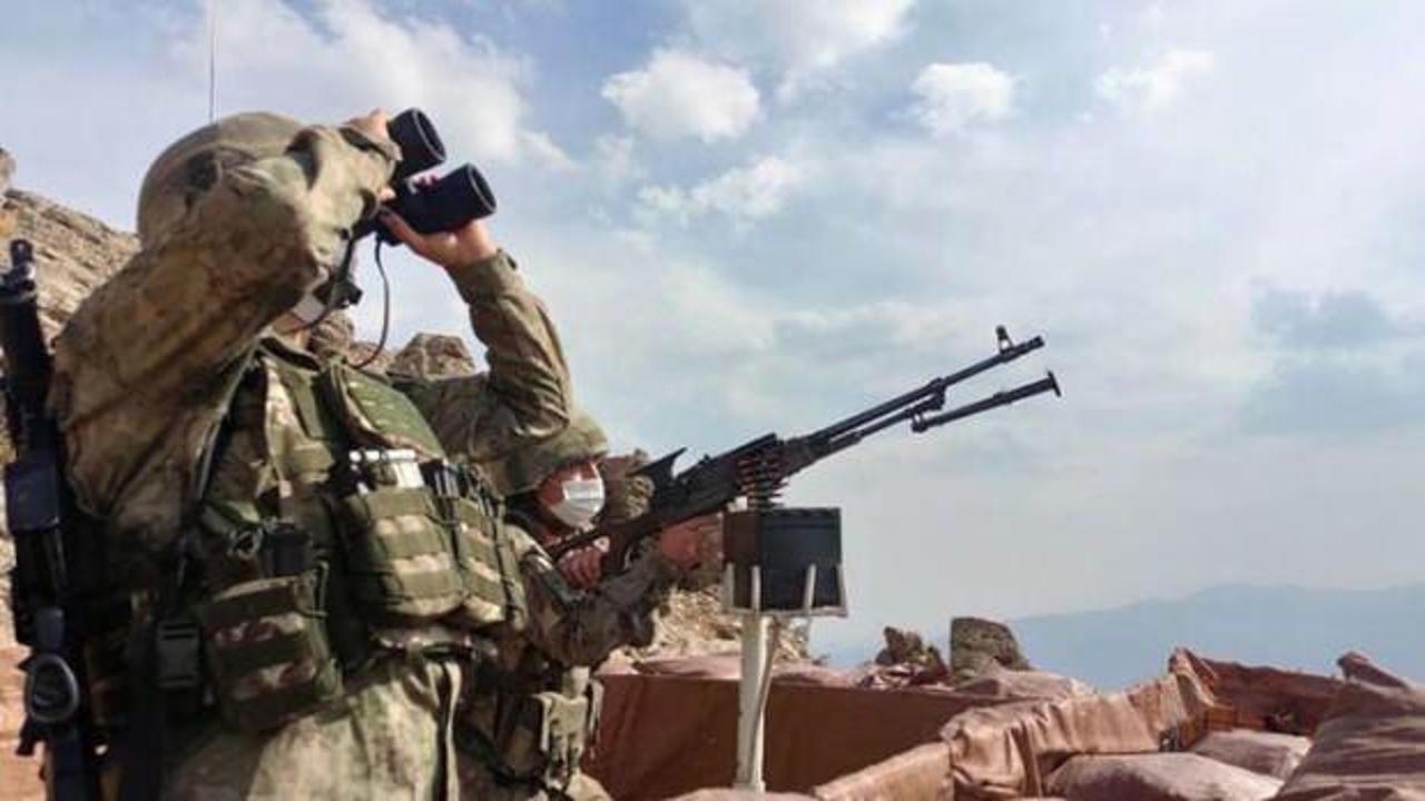 Suriye sınırında T&uuml;rkiye'ye ge&ccedil;meye &ccedil;alışan 7 kişi yakalandı!