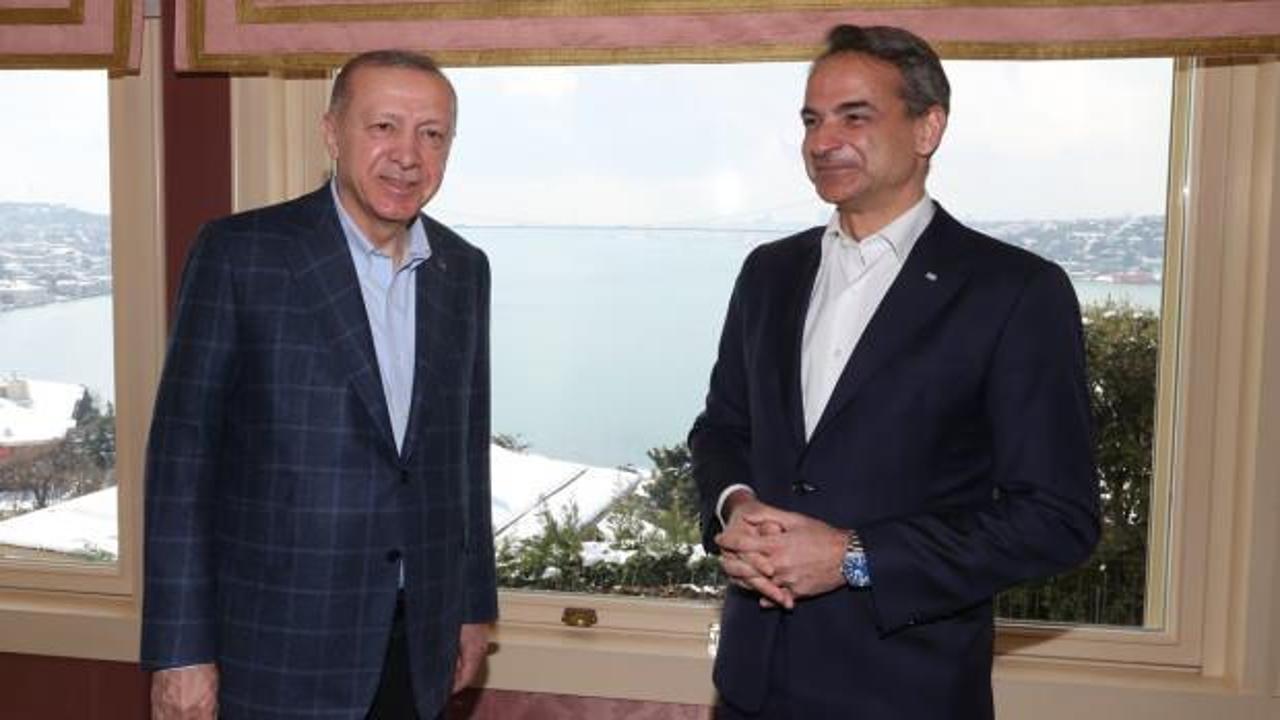 Ο Πρόεδρος Ερντογάν υποδέχτηκε τον Έλληνα πρωθυπουργό Μητσοτάκη