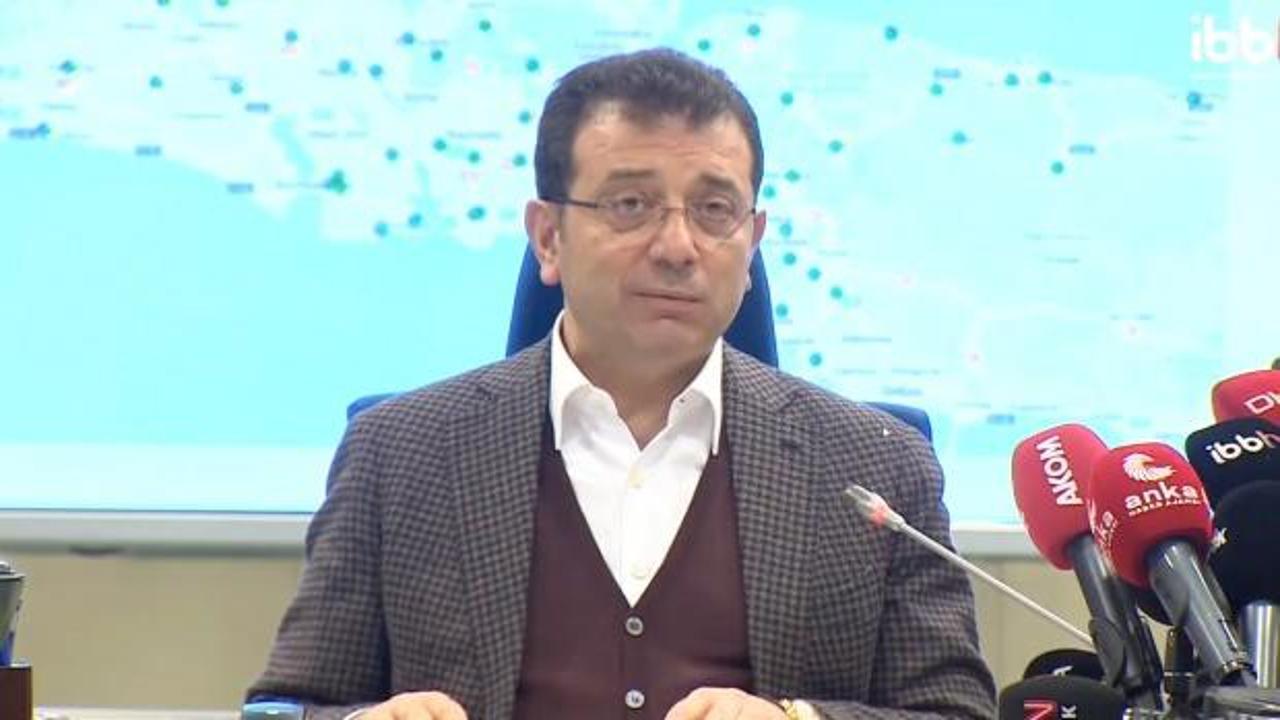 İmamoğlu İstanbul için alınan tedbirleri AKOM'da açıkladı