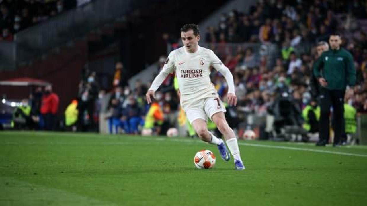 İspanyol devi Kerem Akt&uuml;rkoğlu'nu Camp Nou'da takip etti