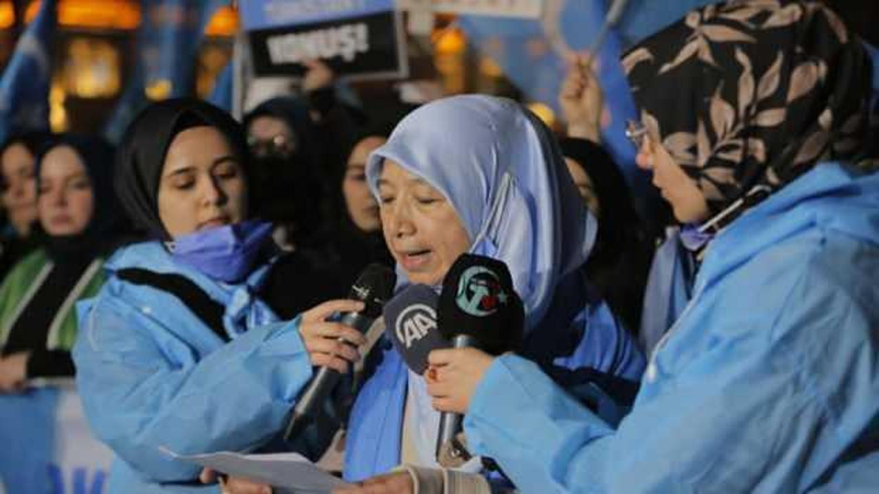 Kadınlar, Doğu Türkistan için yürüdü