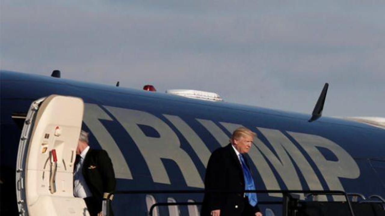 Trump'ın uçağının 5 Mart'ta acil iniş yaptığı ortaya çıktı 