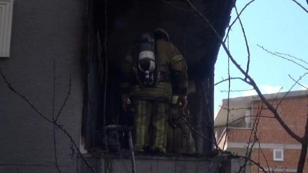 Eczane'de jenaratör patladı yangın çıktı