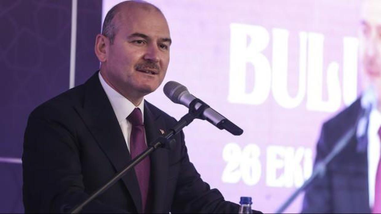 Bakan Soylu'dan Klı&ccedil;daroğlu'na tepki: Yalancılık hastalığıyla uğraşıyoruz!