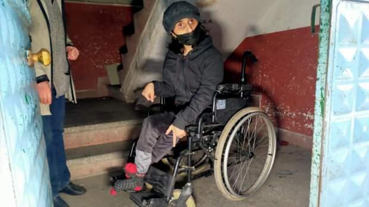 Bursa'da Serebral Palsi hastası Burcu'nun akülü aracını çalıp parçaladılar