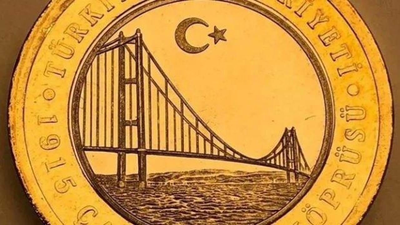 Çanakkale Köprüsü hatıra parası basıldı