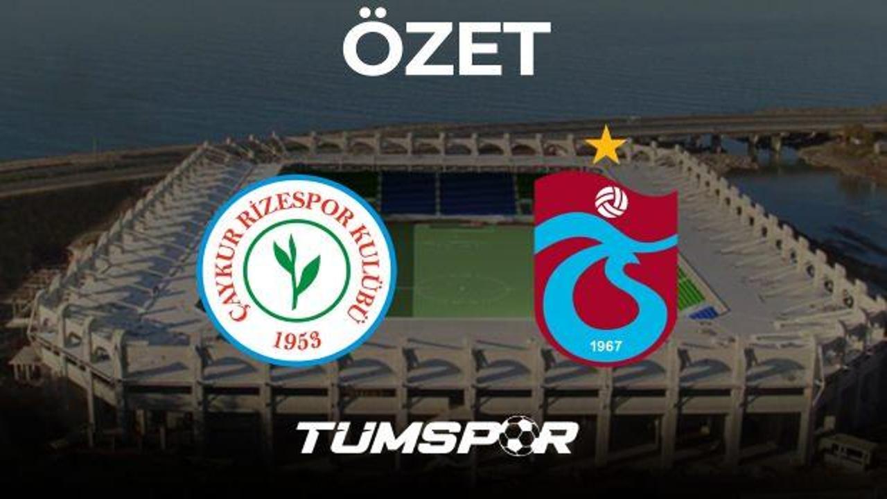 Çaykur Rizespor 3-2 Trabzonspor Maç Özeti! beIN Sports HD Goller, Asistler, Penaltı...