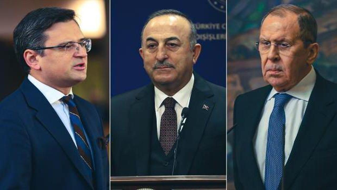 Dışişleri Bakanı Çavuşoğlu, Kuleba ve Lavrov ile telefonda görüştü