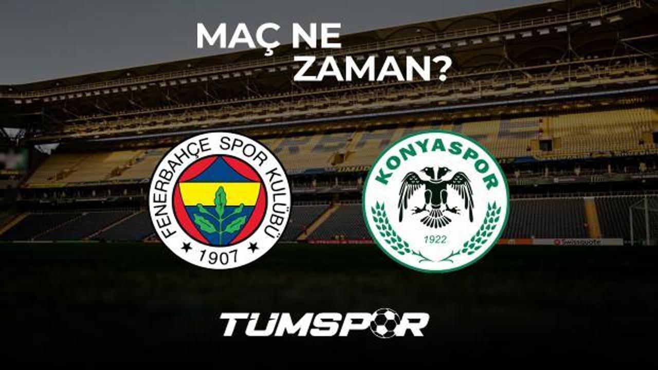 Fenerbahçe Konyaspor maçı ne zaman ve saat kaçta? Maç ertelenecek mi? FB Konya muhtemel 11'ler...