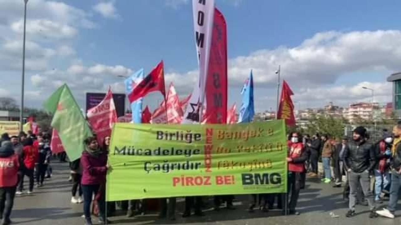 İstanbul Yenikapı'daki nevruz kutlamasında 83 g&ouml;zaltı