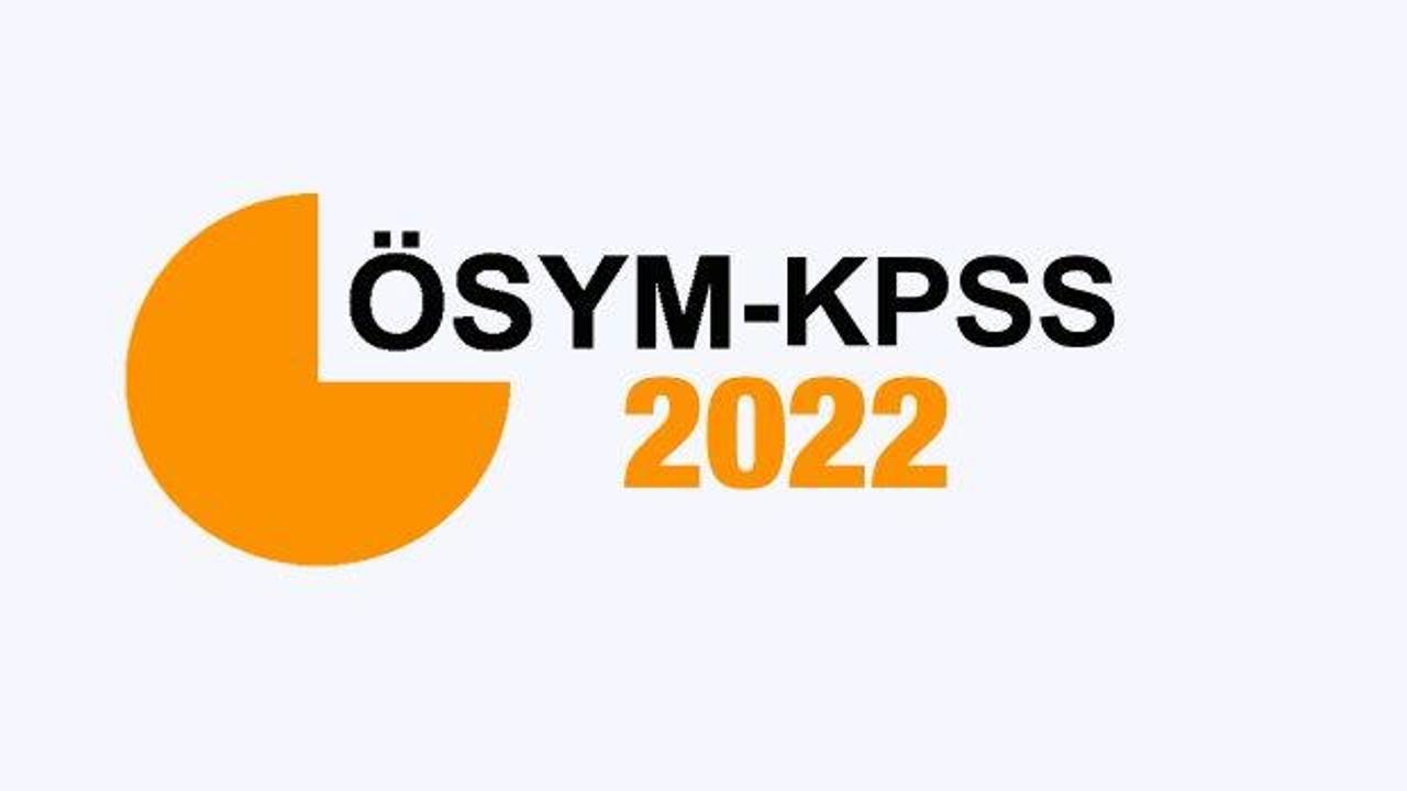  KPSS ortaöğretim, ön lisans ve lisans sınav ve başvuru tarihleri! 2022 ÖSYM sınav takvimi!