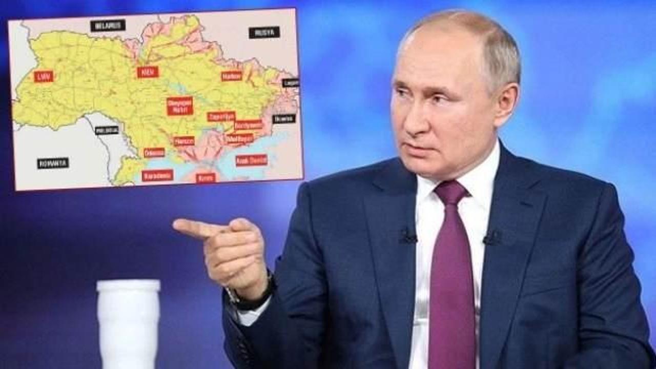 Putin yeni bir harita çizdi: Ukrayna bölünecek, Lviv yeni İdlib olacak