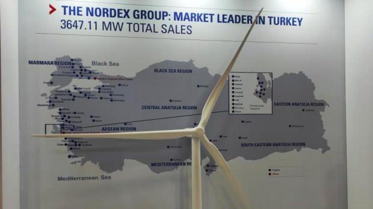 Türkiye'nin rüzgar enerjisi potansiyeli üretilenden 10 kat fazla