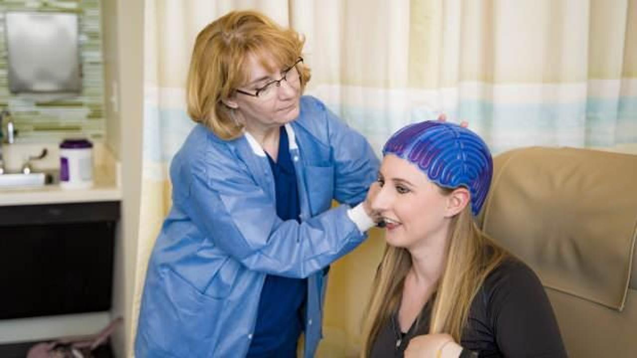 Kemoterapi gören hastalara soğutucu bere: Saç dökülmesini en aza indiriyor