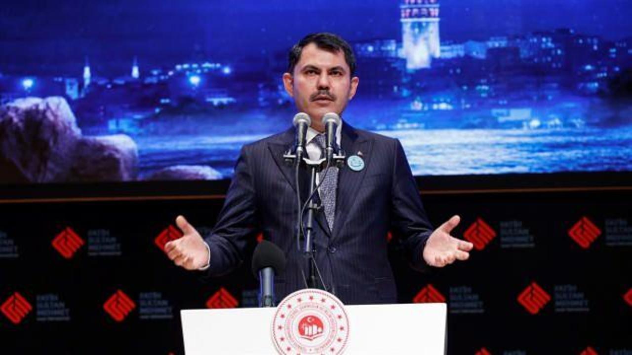 Bakan Kurum'dan su kıtlığı uyarısı