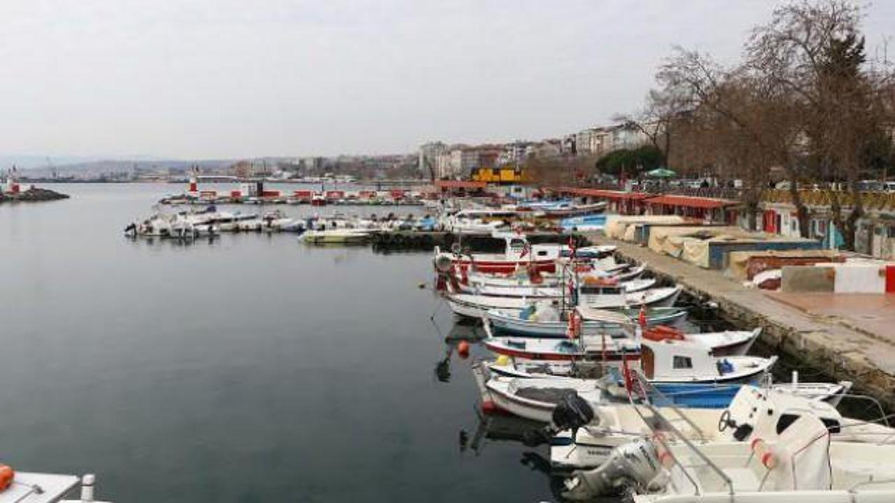 Marmara Denizi'nde ulaşıma "poyraz" engel oldu